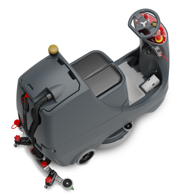 CRL8055 Scrubber Dryer above view